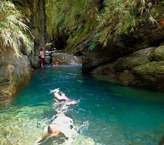 What to do in Hualien? Swim in the Mugua River Gorge of course!